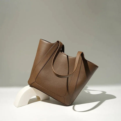 Minimalist Leather Tote Bag - Uniquely You Online