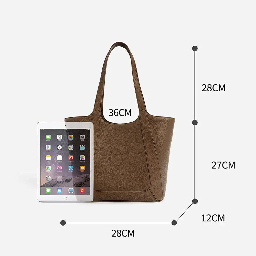 Minimalist Leather Tote Bag - Uniquely You Online