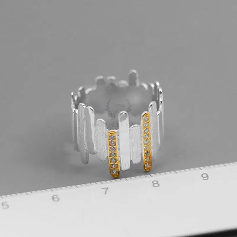 Minimalist Style Parallel Lines Ring - Uniquely You Online