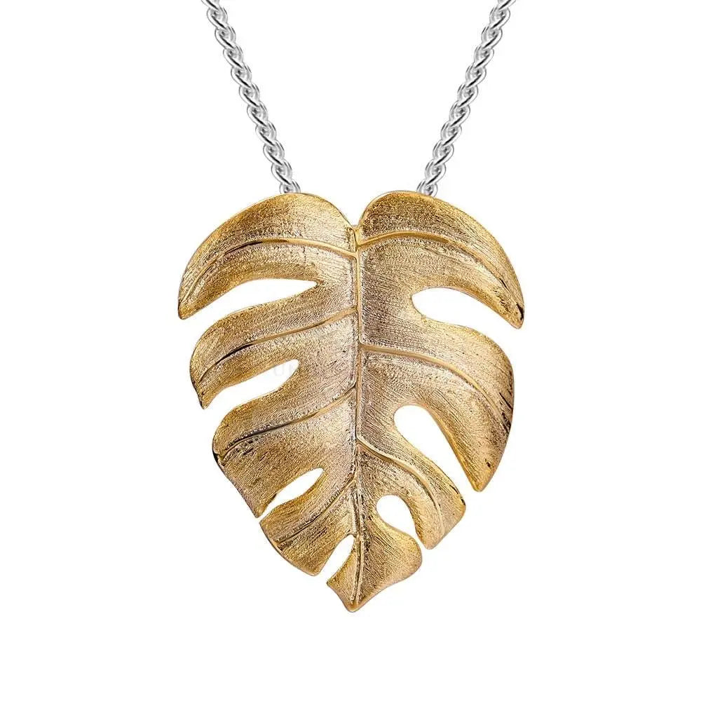 Monstera Leaf Pendant - Uniquely You Online