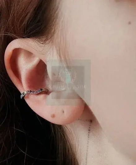 Mosaic Wave Ear Cuff - Uniquely You Online