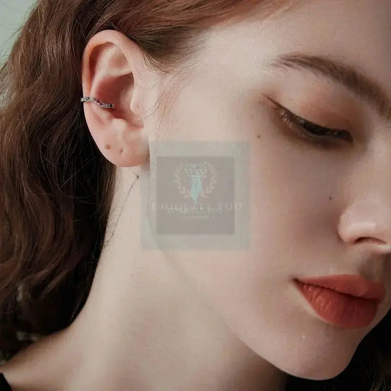 Mosaic Wave Ear Cuff - Uniquely You Online