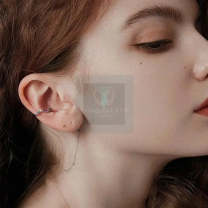 Mosaic Wave Ear Cuff - Uniquely You Online