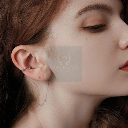 Mosaic Wave Ear Cuff - Uniquely You Online