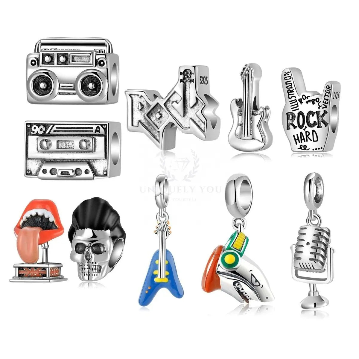 Music & Rock-n-Roll Charms - Uniquely You Online