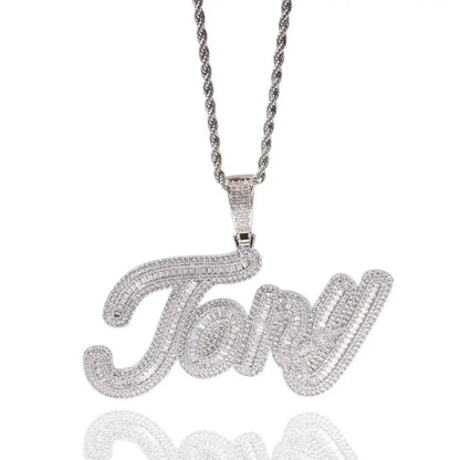 Custom Initial/Name Big Pendant - Uniquely You Online