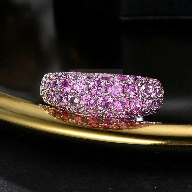 Natural Pink Sapphire Ring - Uniquely You Online