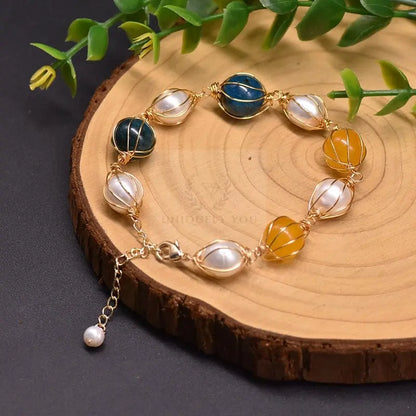 Natural Stone Bracelet - Uniquely You Online