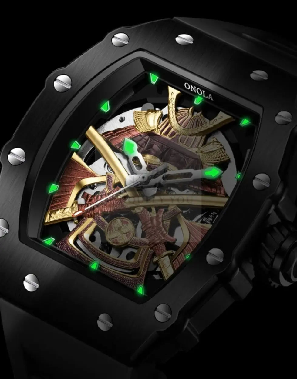 ONOLA 3865 Samurai Skeleton Watch  Uniquely You Online