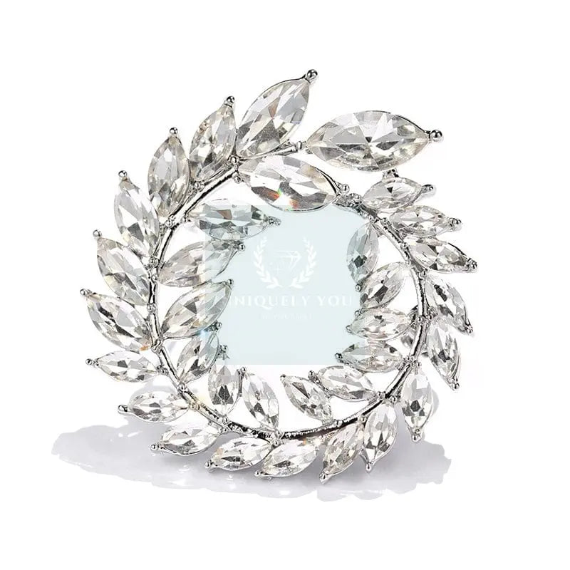 Olive Leaf Brooch - Uniquely You Online