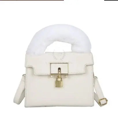 On-Lock Faux Fur Crossbody - Uniquely You Online