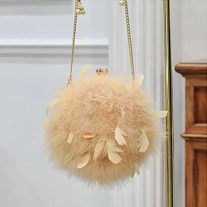 Ostrich Feather Bag - Uniquely You Online