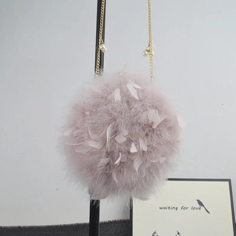 Ostrich Feather Bag - Uniquely You Online