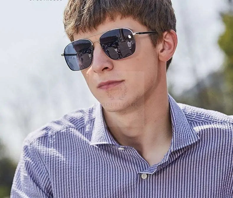 Oversize Square Polarized Lens Sunglasses - Uniquely You Online