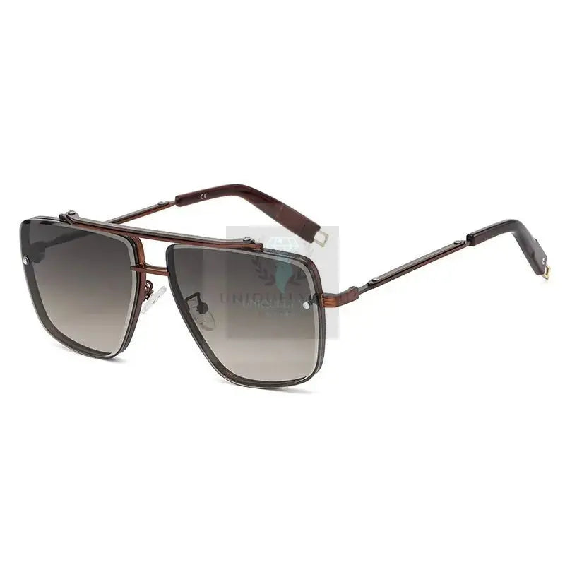 Oversized Double Bridge Aviator Sunglasses Series - Uniquely You Online