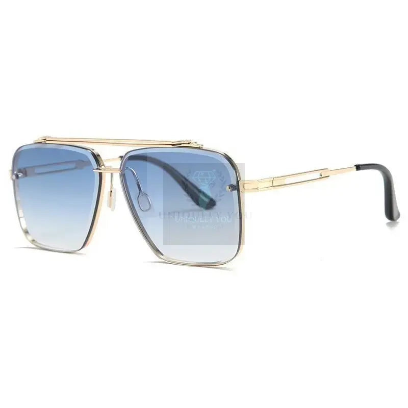 Oversized Double Bridge Aviator Sunglasses Series - Uniquely You Online