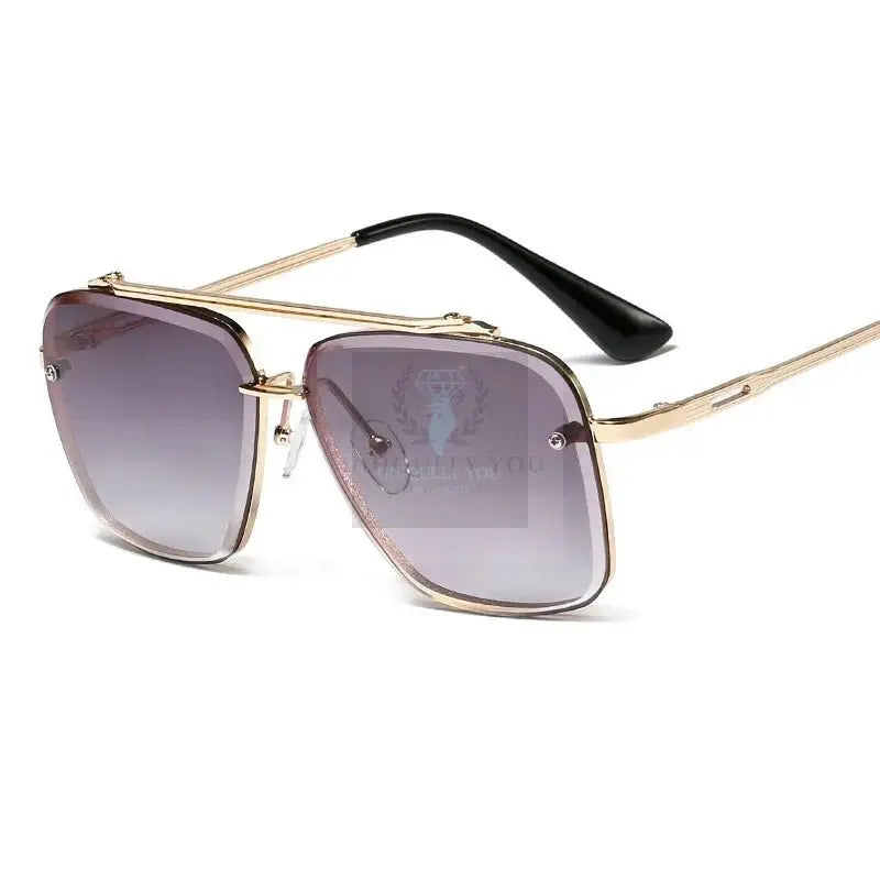 Oversized Double Bridge Aviator Sunglasses Series - Uniquely You Online