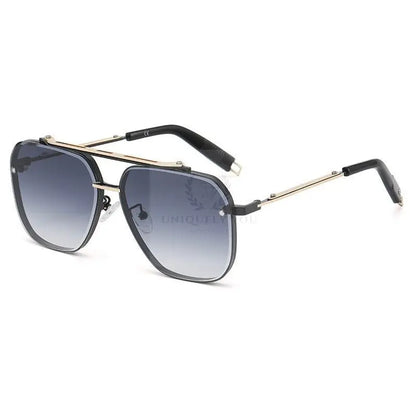 Oversized Double Bridge Aviator Sunglasses Series - Uniquely You Online