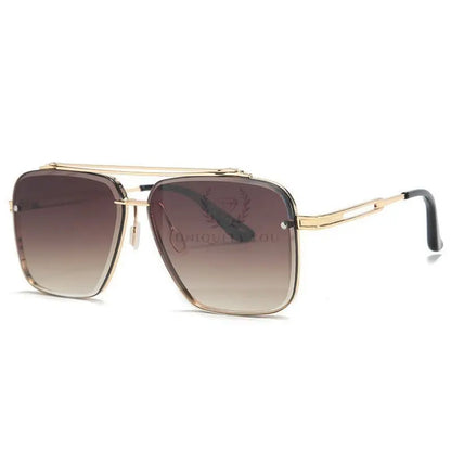 Oversized Double Bridge Aviator Sunglasses Series - Uniquely You Online