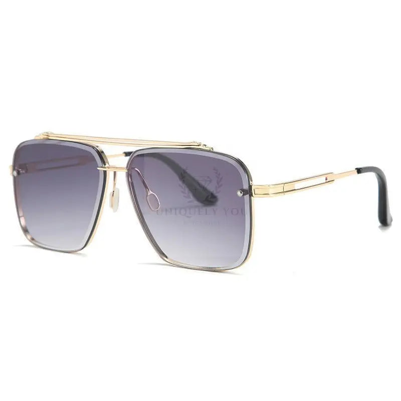 Oversized Double Bridge Aviator Sunglasses Series - Uniquely You Online