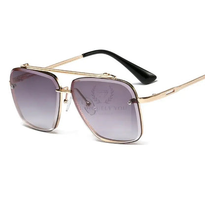 Oversized Double Bridge Aviator Sunglasses Series - Uniquely You Online