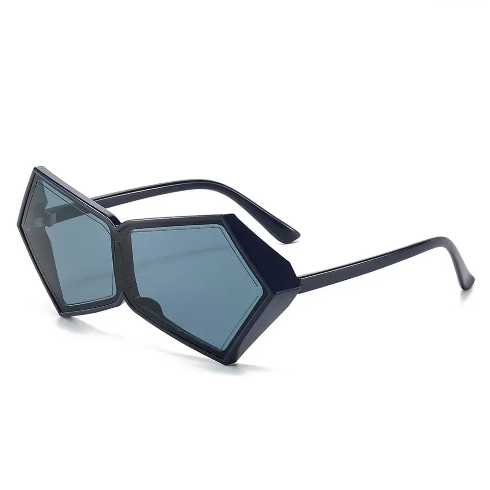 Oversized Geometric Gradient Sunglasses - Uniquely You Online