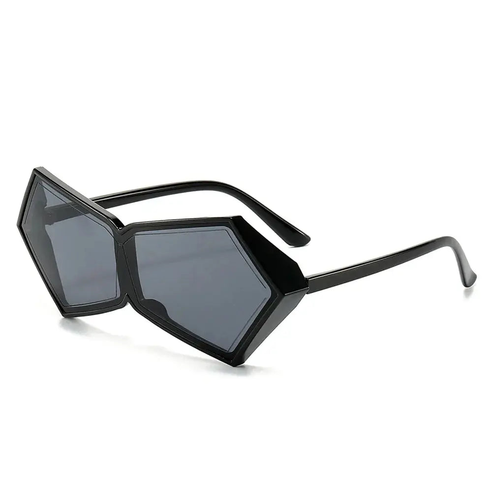 Oversized Geometric Gradient Sunglasses - Uniquely You Online