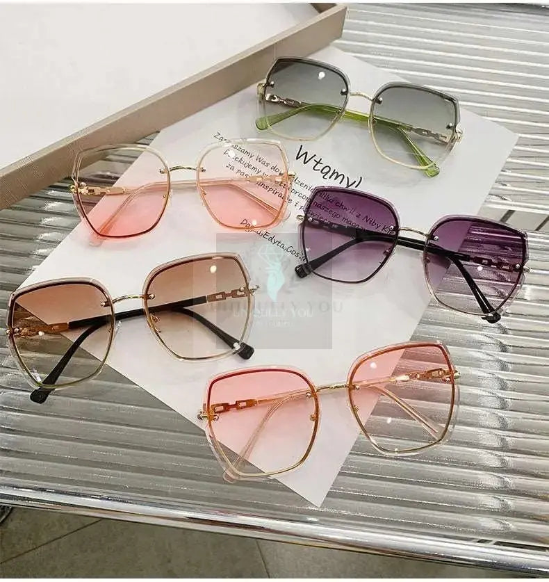 Oversized Gradient Sunglasses - Uniquely You Online