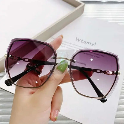 Oversized Gradient Sunglasses - Uniquely You Online