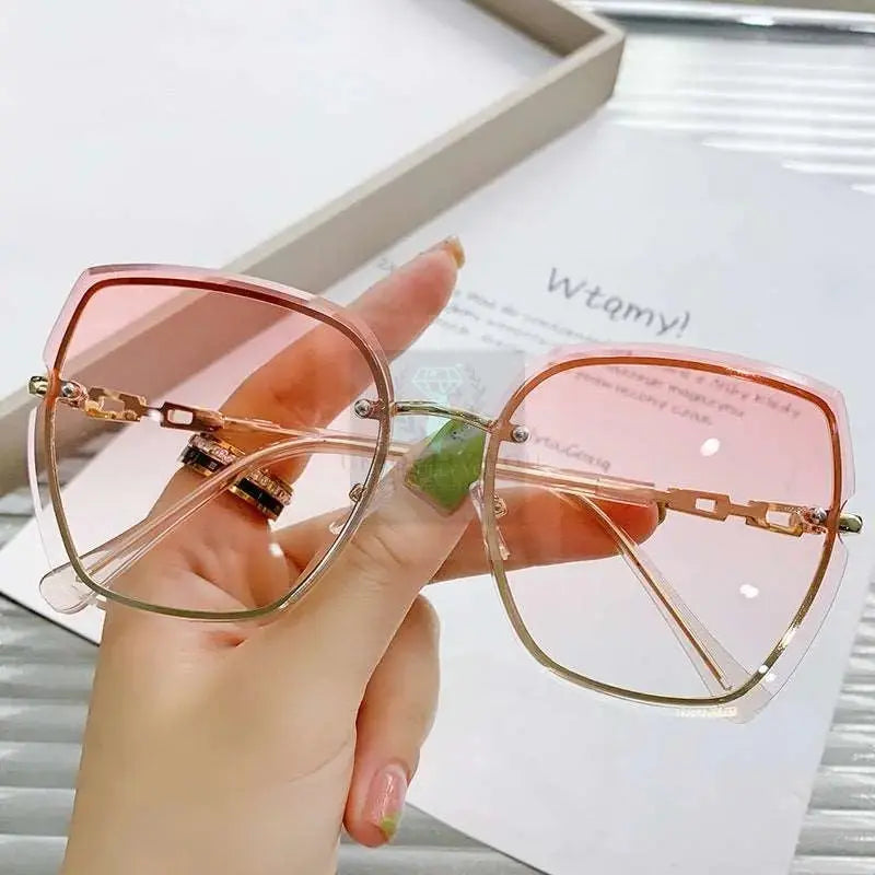 Oversized Gradient Sunglasses - Uniquely You Online