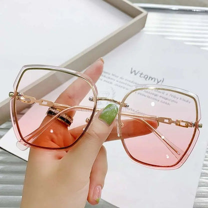 Oversized Gradient Sunglasses - Uniquely You Online