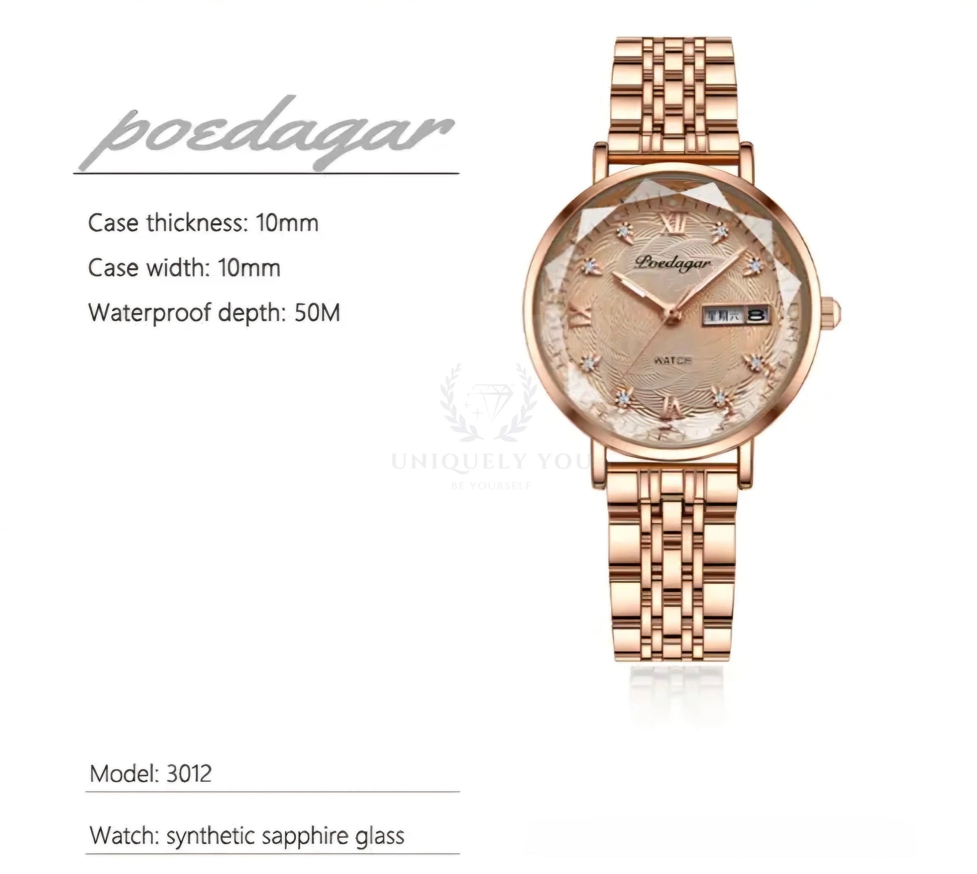 POEDAGAR 3011 Quartz Watch  Uniquely You Online