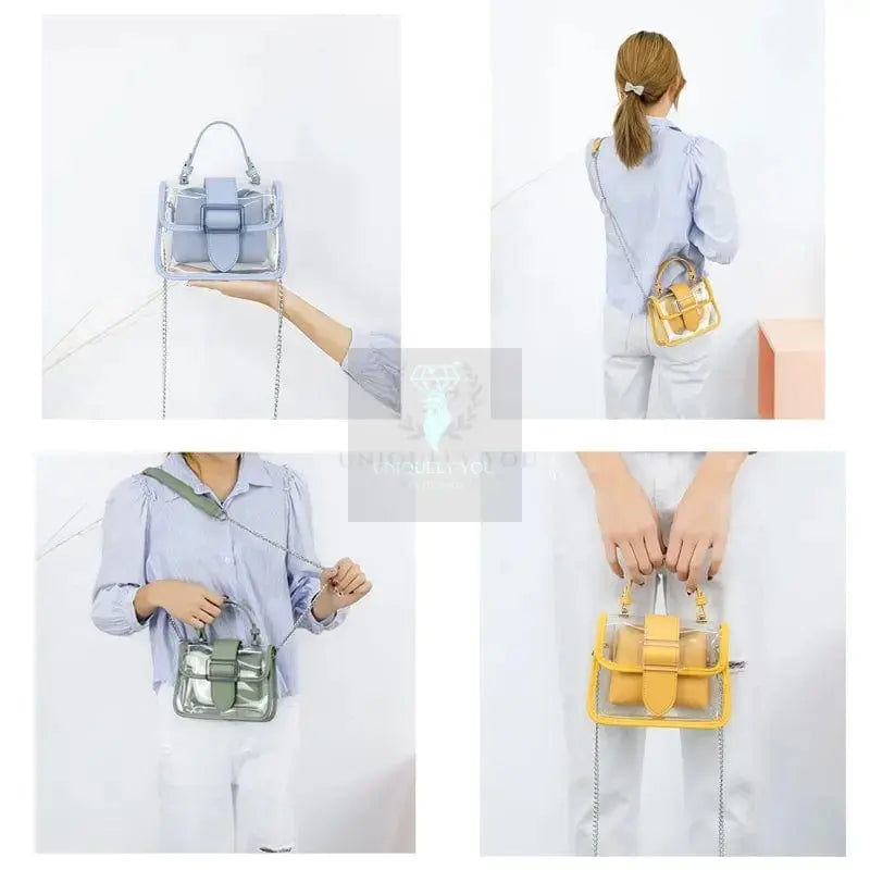 PVC Tote Crossbody - Uniquely You Online