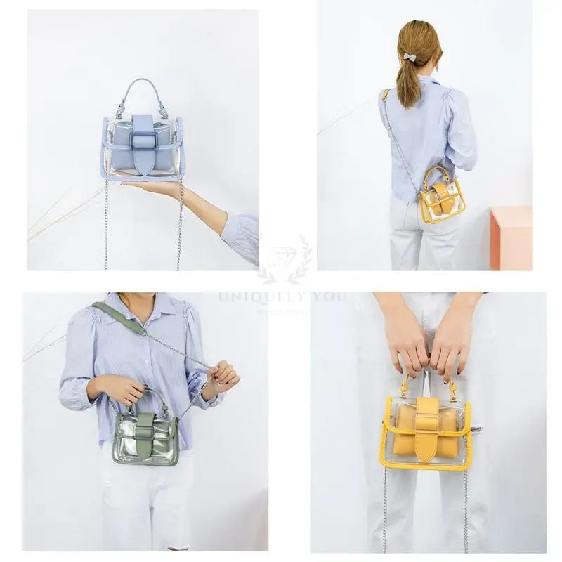 PVC Tote Crossbody - Uniquely You Online