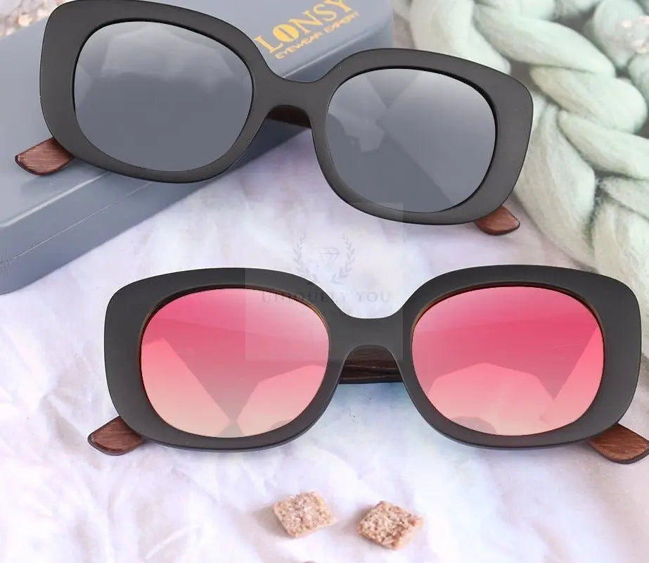 Paula Bamboo Sunglasses - Uniquely You Online