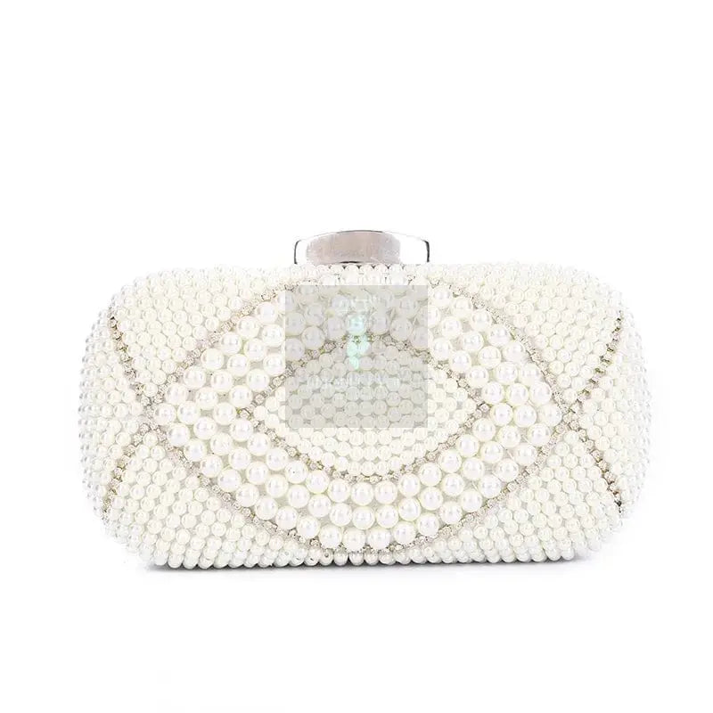 Pearl Beaded Clutch - Uniquely You Online