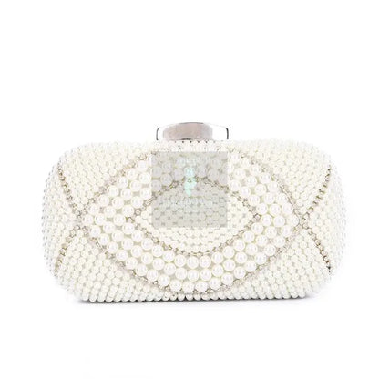 Pearl Beaded Clutch - Uniquely You Online