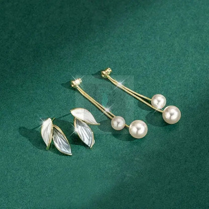 Pearl Butterfly 2-in-1 Earrings - Uniquely You Online