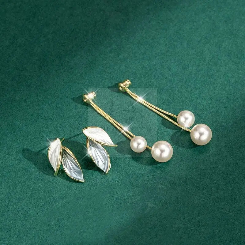 Pearl Butterfly 2-in-1 Earrings