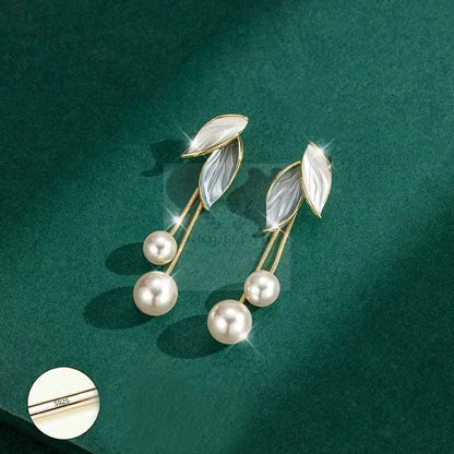 Pearl Butterfly 2-in-1 Earrings