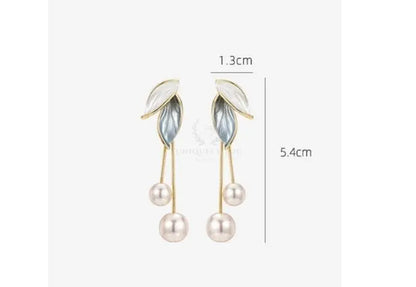 Pearl Butterfly 2-in-1 Earrings