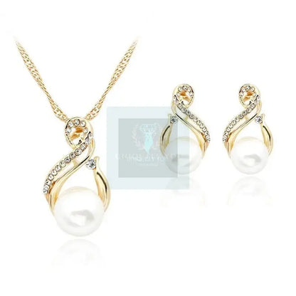 Pearl Knot Jewelry Set - Uniquely You Online