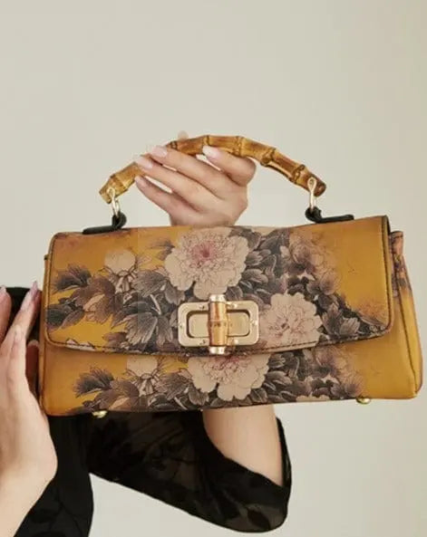 Peony Antique Handbag - Uniquely You Online