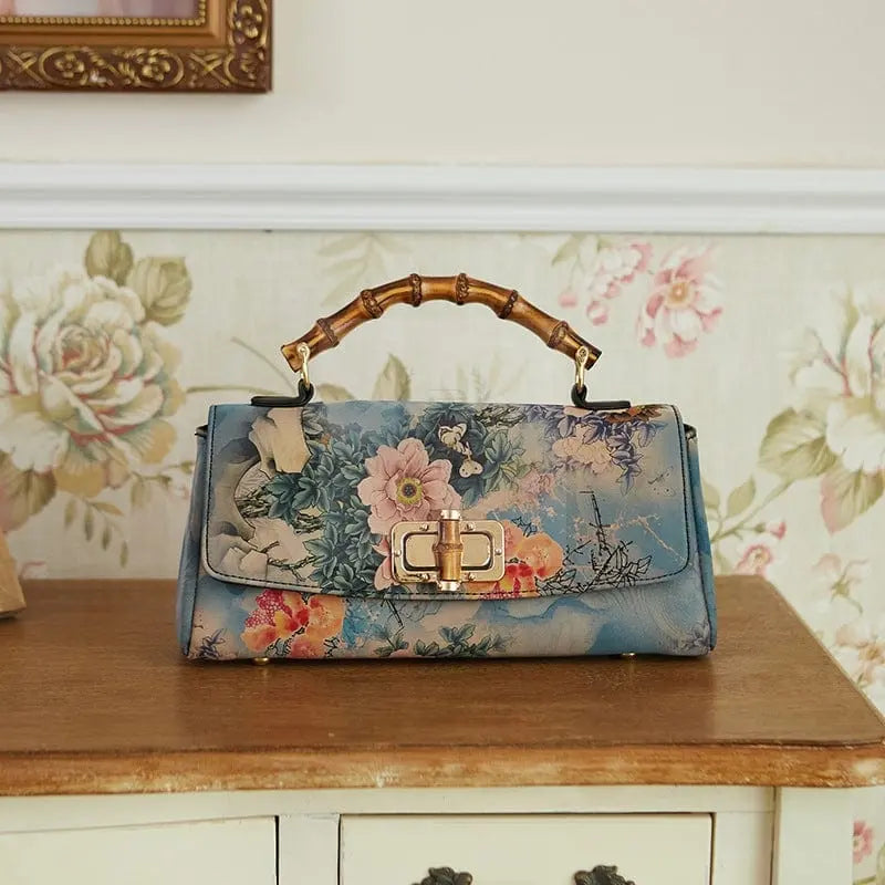 Peony Antique Handbag - Uniquely You Online