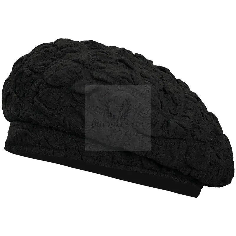 Pleated Puff Beret