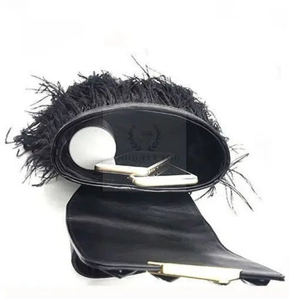 Point Me 2 Ostrich Feather Bag - Uniquely You Online