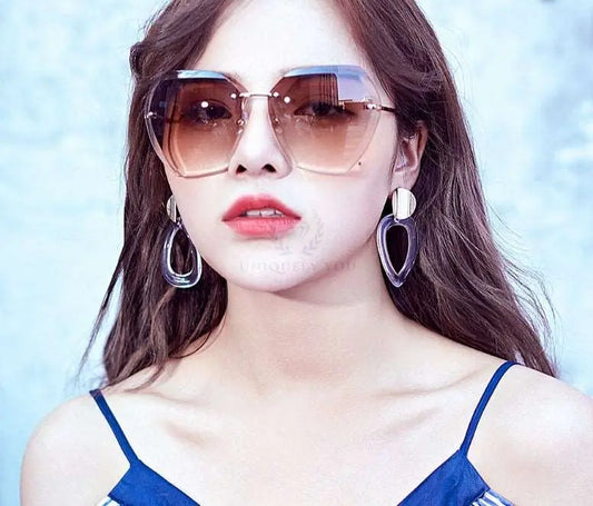 Polygon Cutting Edge Sunglasses - Uniquely You Online