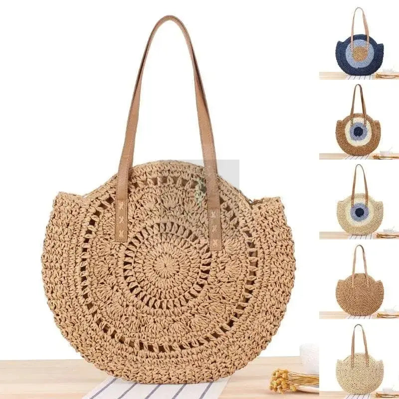 Raffia Bohemian Woven Handmade Bag - Uniquely You Online