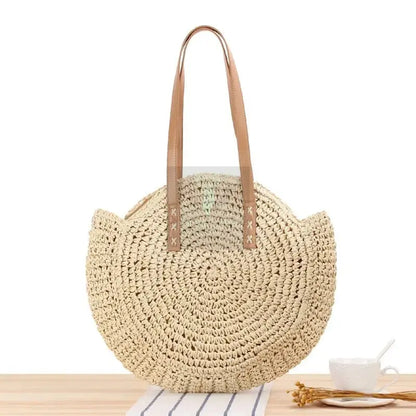 Raffia Bohemian Woven Handmade Bag - Uniquely You Online