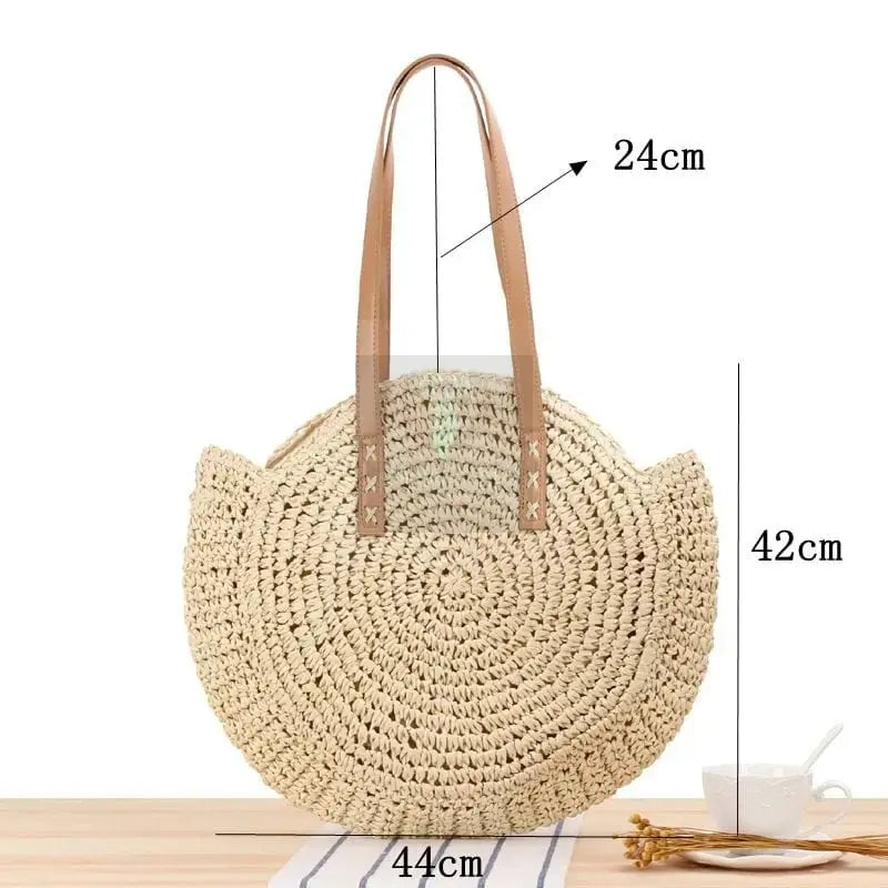 Raffia Bohemian Woven Handmade Bag - Uniquely You Online